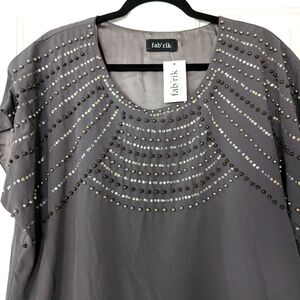 Gunmetal Grey Mini Dress